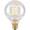 4W LED lemputė, G95, E27, skaidri, 2200K, dimeriuojama