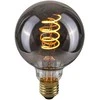 4W LED lemputė, G95, E27, dūmų sp., 2200K, dimeriuojama
