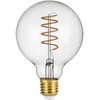6W LED lemputė, E27, skaidri, 2200K, dimeriuojama