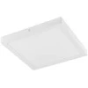 37W LED lubinis šviestuvas GLISSY SQUARE, matinės baltos sp., 3000K