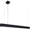 Pakabinamas šviestuvas Italux 26W LED pakabinamas linijinis šviestuvas TRAVERSI RX, matinės juodos sp., 4000K