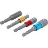 Bgs Technic Adapterių rinkinys | spalvoti | 6.3 mm (1/4") | 6.3 mm (1/4") / 10 mm (3/8") / 12,5 mm (1/2") | 4 vnt. (20814)