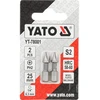 Yato Toya Sa Poland Antgaliai | 6,3 mm (1/4") | S2 Ni | kryžminiai PH2 | 2 vnt. (YT-78001)