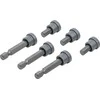 Bgs Technic Antgaliai / ribotuvai | gipso plokštėms | 6.3 mm (1/4") | Kryžminiai PH 2 | 6 vnt. (50406)