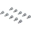 Bgs Technic Antgaliai / ribotuvai | gipso plokštėms | 6.3 mm (1/4") | Kryžminiai PH 2 | 10 vnt. (50408)