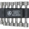Bgs Technic Antgalių / galvučių rinkinys | 6.3 mm (1/4") | Metrinis + coliniai | 14 vnt. (67314)