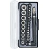 Bgs Technic Antgalių ir galvučių rinkinys su lenkta rankena | 6.3 mm (1/4") | 26 vnt. (20802)