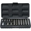 Grąžtas Bgs Technic Antgalių rinkinys | trumpas / ilgas | 10 mm (3/8") storio | T-Star (Torx) | 15 vnt. (5040)