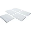 Bgs Technic Apsauginės plėvelės rinkinys | HDPE | skaidrus | 4 x 5 m | 20 m² | 5 vnt. (71031)