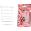 Bgs Technic Atvirų raktų rinkinys mažais numeriais rinkinys | mini versija | 3-5,5 mm | 7 vnt. (1239)
