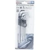 Bgs Technic L tipo raktų rinkinys | Vidinis šešiak./ vidinis šešiak.su šarnyru 1,5 - 10 mm | 9 vnt. (815)
