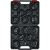 Bgs Technic Lėkštelių rinkinys tepalo filtrui | 10 mm (3/8") | 14 vnt. (91036)