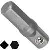 Bgs Technic Adapteris | 6.3 mm šešiakampis (1/4") - išorinis kvadratas 6.3 mm (1/4") | 30 mm (8202)