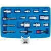 Bgs Technic Adapterių galvutėms / adapterių antgaliams rinkinys | 16 vnt. (6779)