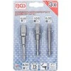 Grąžtas Bgs Technic Adapterių komplektas | 6.3 mm (1/4") antgalis | 6.3 mm (1/4") / 10 mm (3/8") / 12,5 mm (1/2") | 3 vnt. (9685)
