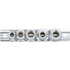 Bgs Technic Adapterių rinkinys antgaliams | 6,3 mm (1/4") / 10 mm (3/8") / 12,5 mm (1/2") | 5 vnt. (70103)