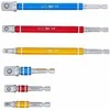 Bgs Technic Adapterių rinkinys | spalvoti | 6.3 mm (1/4") | 6.3 mm (1/4") / 10 mm (3/8") / 12,5 mm (1/2") | 75 - 150 mm | 6 vnt. (74424)