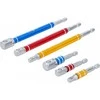 Bgs Technic Adapterių rinkinys | spalvoti | 6.3 mm (1/4") | 6.3 mm (1/4") / 10 mm (3/8") / 12,5 mm (1/2") | 75 - 150 mm | 6 vnt. (74424)
