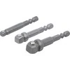 Bgs Technic Adapterių rinkinys su šarnyrais | 6.3 mm (1/4") | 3 vnt. (9162)