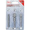 Bgs Technic Adapterių rinkinys su šarnyrais | 6.3 mm (1/4") | 3 vnt. (9162)
