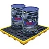 Bgs Technic Alyvos surinkimo padonas | su atvira tinkline danga | 4 statinėms po 200 l (70050)