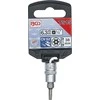 Bgs Technic Antgalis 1/4" įpresuotas į galvutę su skyle, penkiakampis TS15x38mm (5184-TS15)