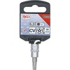 Bgs Technic Antgalis 1/4" įpresuotas į galvutę su skyle, penkiakampis TS30x38mm (5184-TS30)