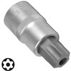 Bgs Technic Antgalis įpresuotas į galvutę | 12,5 mm (1/2") | T-Star su skyle (Torx) T60 (4376)