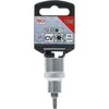 Bgs Technic Antgalis įpresuotas į galvutę | 12,5 mm (1/2") | T-Star (Torx) T25 (4370)