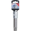 Bgs Technic Antgalis įpresuotas į galvutę | lgis 110 mm | 12,5 mm (1/2") | T-Star su skyle (Torx) T90 (5103-TB90)