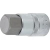 Bgs Technic Antgalis įpresuotas į galvutę | 12,5 mm (1/2") | hex šešiakampis 22 mm (5184-H22)