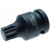 Bgs Technic Antgalis smūginis | 12,5 mm (1/2") | Spline (XZN) M14 (5381-M14)