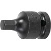 Bgs Technic Antgalis smūginis | 12,5 mm (1/2") | Hex šešiakampis 9 mm (5485-9)