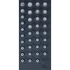 Bgs Technic Antgalių galvučių rinkinys įdėkle BGS | 1/2" | HEX, TORX, XZN, RIBE | 36 vnt. (4120)