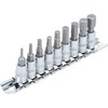 Bgs Technic Antgalių rinkinys | 6.3 mm (1/4") | hex šešiakampis | coliniai dydžiai 3/32" - 3/8 "| 9 vnt. (2749)