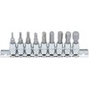 Bgs Technic Antgalių rinkinys | 6.3 mm (1/4") | hex šešiakampis | coliniai dydžiai 3/32" - 3/8 "| 9 vnt. (2749)