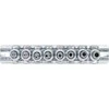 Bgs Technic Antgalių rinkinys | 6.3 mm (1/4") | hex šešiakampis | su skyle | 2 - 7 mm | 8 vnt. (5156)