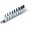 Bgs Technic Antgalių rinkinys TS-Star Torx Plus | 6,3 mm (1/4") | TS10–TS50 | 9 vnt (71020)