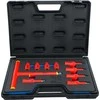 Bgs Technic Antgalių rinkinys VDE izoliuotas | 3/8" + 1/2" | Hex 4–10 mm | 10 vnt. (7132)