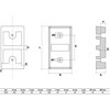 Bgs Technic Apsauga nuo rampos perkrovimo / artėjimo buferis | sunkvežimiams (7035)