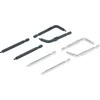 Bgs Technic Atsarginiai antgaliai skirti žiedinių replių žnyplėms | 4 poros | BGS 8831-1 (8831-2)
