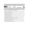 Bgs Technic Atviras dvigubas žiedinis raktas | 24 x 27 mm (1761-24x27)