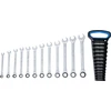 Bgs Technic Atvirų ir kilpinių terkšlinių raktų rinkinys | 8 - 19 mm | 12 vnt. (6545)