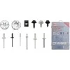 Bgs Technic Automobilinis klipsų asortimentas Audi, VW, Toyota, Mercedes-Benz, BMW | 400 vnt. (9058)