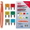 Bgs Technic Automobilių saugiklių asortimentas | mini | 121 vnt. (8109)