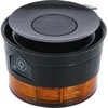Bgs Technic Belaidis besisukantis įspėjamasis švyturėlis | geltonas | su magnetu | 12 V / 24 V | Ø 130 mm (70343)