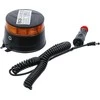 Bgs Technic Belaidis besisukantis įspėjamasis švyturėlis | geltonas | su magnetu | 12 V / 24 V | Ø 130 mm (70343)