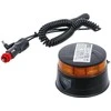 Bgs Technic Belaidis besisukantis įspėjamasis švyturėlis | geltonas | su magnetu | 12 V / 24 V | Ø 130 mm (70343)