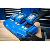 Bgs Technic Daugializdė akumuliatorių įkrovimo stotelė | 18 V | 3 × 2,5 A | BGS (7385)