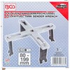 Bgs Technic Reguliuojamas bako daviklio raktas | 12,5 mm (1/2") pavara | 80–199 mm (9376)